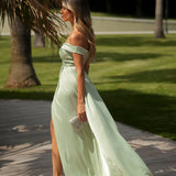 VESTIDO 'AMARI' SAGE GREEN