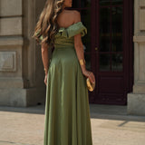 VESTIDO 'MARYA' PISTACHE