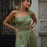 CONJUNTO 'BLOOM' PISTACHE