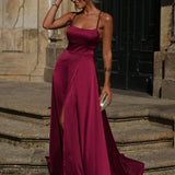 VESTIDO 'SAMANTHA' BORDÔ