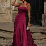 VESTIDO 'SAMANTHA' BORDÔ