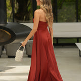 VESTIDO 'NAOMI' TIJOLO