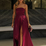VESTIDO 'NAOMI' BORDÔ