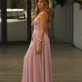 VESTIDO 'NAOMI' ROSA VELHO