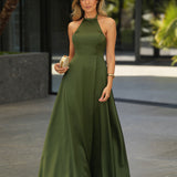 VESTIDO 'MIRIAM' VERDE OLIVA