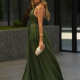 VESTIDO 'MIRIAM' VERDE OLIVA