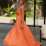 'AURORA' ORANGE DRESS