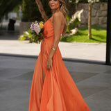 'AURORA' ORANGE DRESS