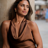 VESTIDO 'FOSTER' BROWN