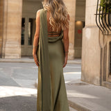 VESTIDO 'PARIS' SOFT OLIVA