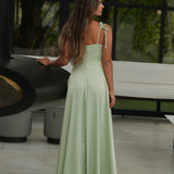 VESTIDO 'MELODY' VERDE SAGE
