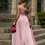 VESTIDO 'MARCELA' ROSA VELHO