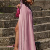 VESTIDO 'MARCELA' ROSA VELHO