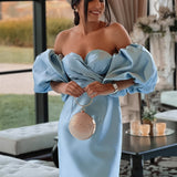 VESTITO 'ANITA' BLU BABY
