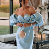 VESTITO 'ANITA' BLU BABY