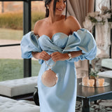 VESTITO 'ANITA' BLU BABY