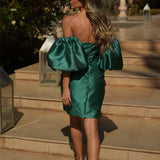 VESTIDO 'ANITA' VERDE ESMERALDA