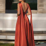 ROBE 'LETÍCIA' BRIQUE