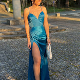 VESTIDO 'NADIAH' PETRÓLEO