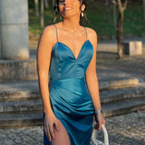VESTIDO 'NADIAH' PETRÓLEO