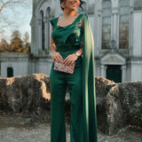 MACACÃO 'FABIOLA' VERDE GARRAFA