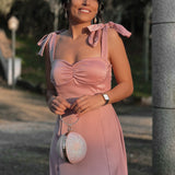 VESTIDO 'EVE' ROSA VELHO
