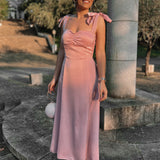 VESTIDO 'EVE' ROSA VELHO