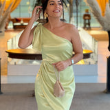 VESTIDO 'BRYANA' VERDE LIMA