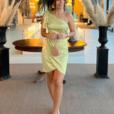 VESTIDO 'BRYANA' VERDE LIMA