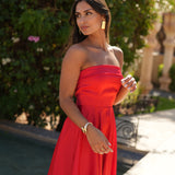 VESTIDO 'SÓNIA' VERMELHO