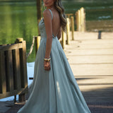 VESTIDO 'LOAN' VERDE SECO