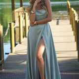 VESTIDO 'LOAN' VERDE SECO