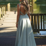 VESTIDO 'LOAN' VERDE SECO