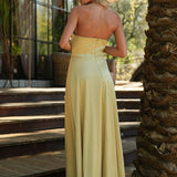VESTIDO 'AMORATA' VERDE LIMA
