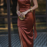VESTITO 'CHARLOTTE' RUGGINE