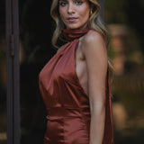 VESTITO 'CHARLOTTE' RUGGINE