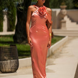 VESTIDO 'MAGDALENA' CORAL
