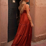 VESTIDO 'GIGI' TIJOLO