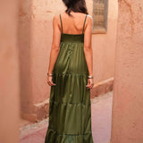 VESTIDO 'GIGI' VERDE OLIVA