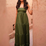 VESTIDO 'GIGI' VERDE OLIVA