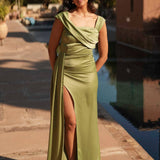 VESTIDO 'BELDI' VERDE AZEITONA