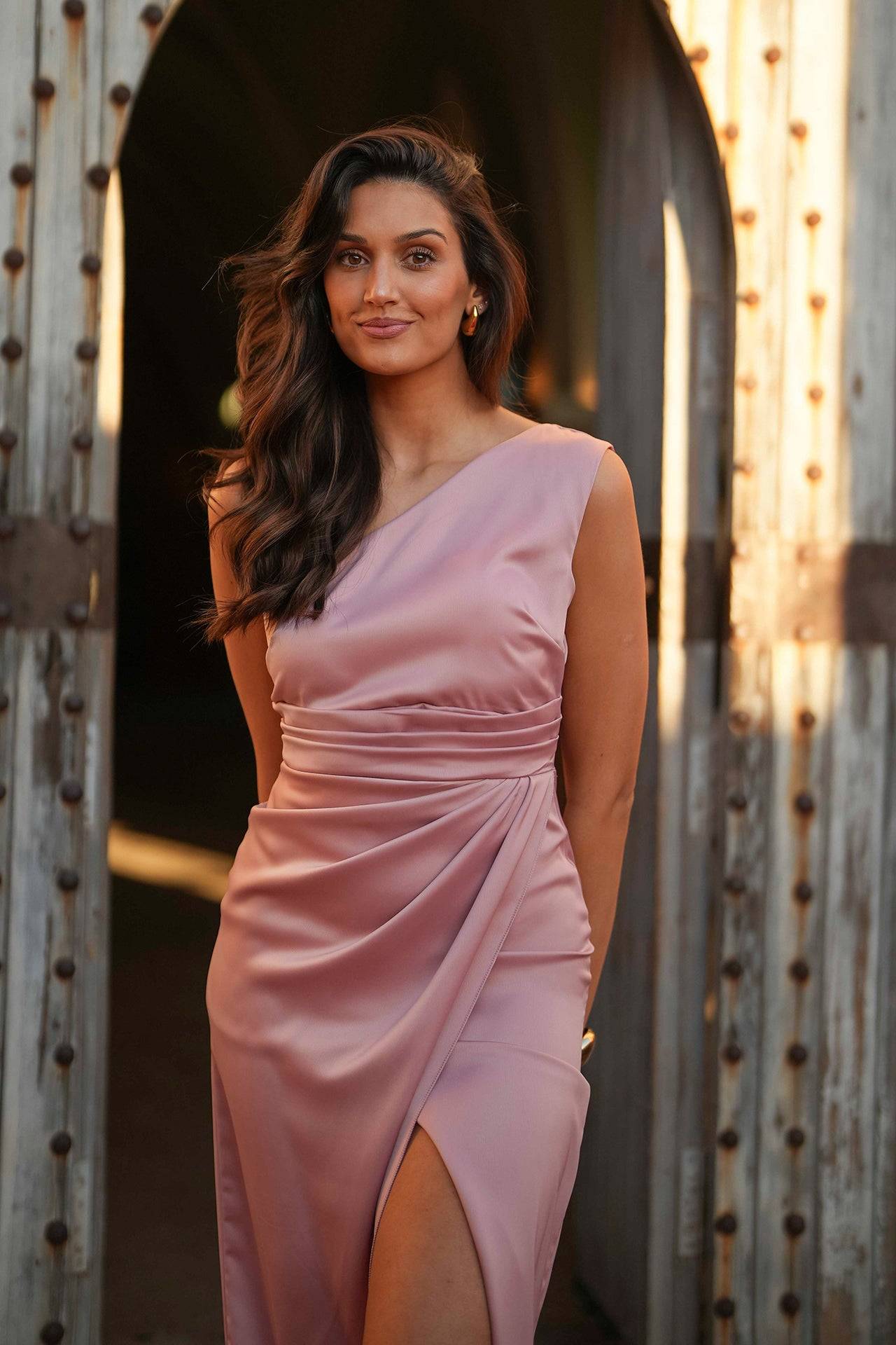 VESTIDO 'TABHITA' ROSA