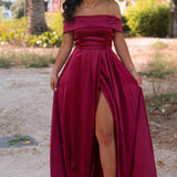 KLEID 'JOLIE' BURGUND
