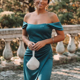VESTIDO 'VITORIA' AZUL OCEANO
