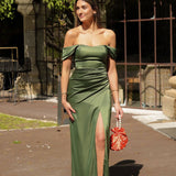 VESTIDO 'VITORIA' VERDE OLIVA