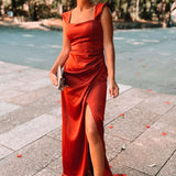 VESTIDO 'VITORIA' TIJOLO