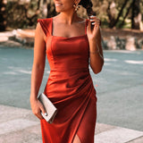VESTIDO 'VITORIA' TIJOLO