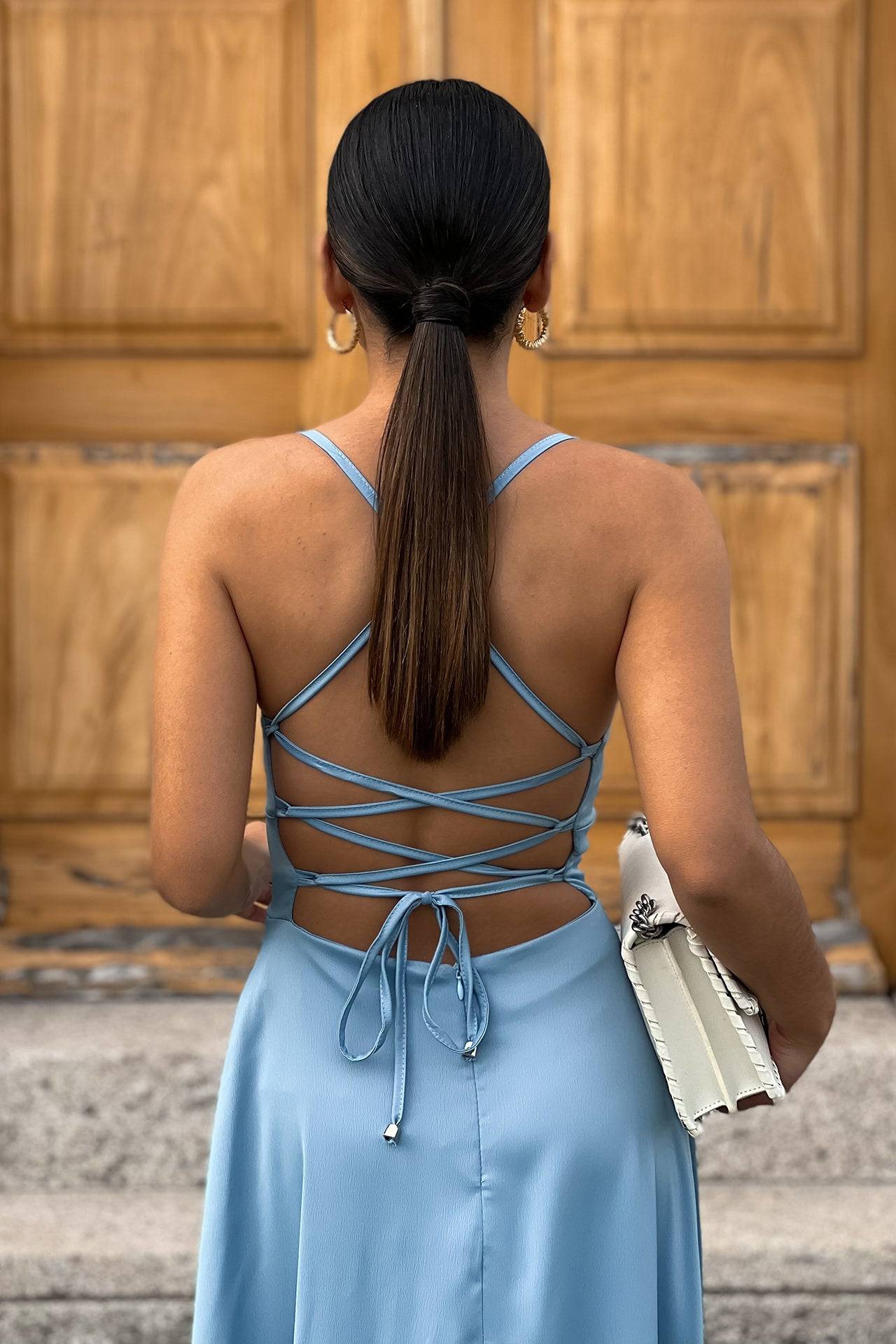 VESTIDO 'SAMANTHA' AZUL SERENITY