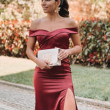 VESTIDO 'NICOLETTE' BORDÔ