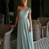 VESTIDO 'FELICIA' SAGE BLUE
